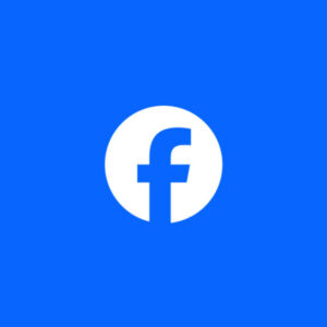 Facebook logo representing growth services from Social Star Surge that help boost page followers, post engagement, and brand visibility.